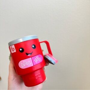 4/$20 Fisher Price Red Coffee Cup Toy